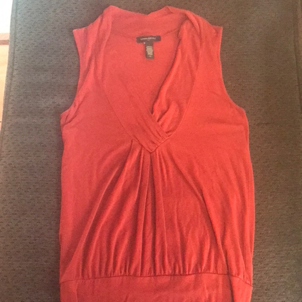Deep V Banana Republic Tank